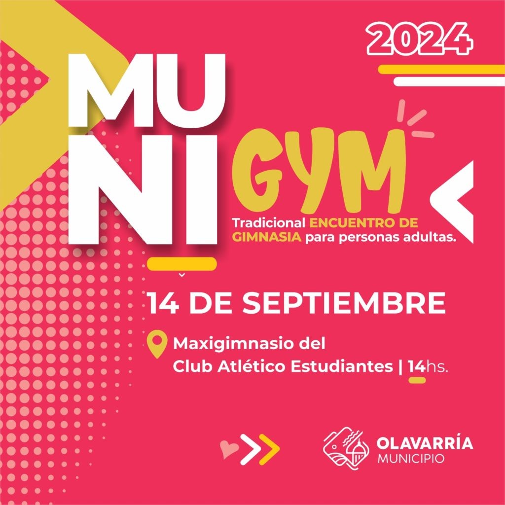 Este sábado se realizará una nuevo Muni Gym a beneficio del Hogar de Niñas “San José»