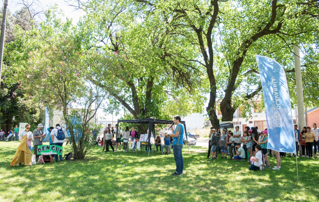 Con una importante concurrencia se realizó la jornada comunitaria “Somos barrio, somos ambiente”