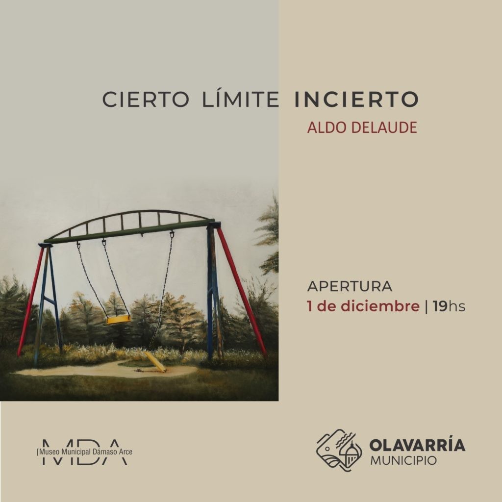 En el Dámaso Arce se inaugura “Cierto Límite Incierto” del artista Aldo Delaude