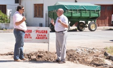 Finaliza la obra de cloacas en el Barrio Luján
