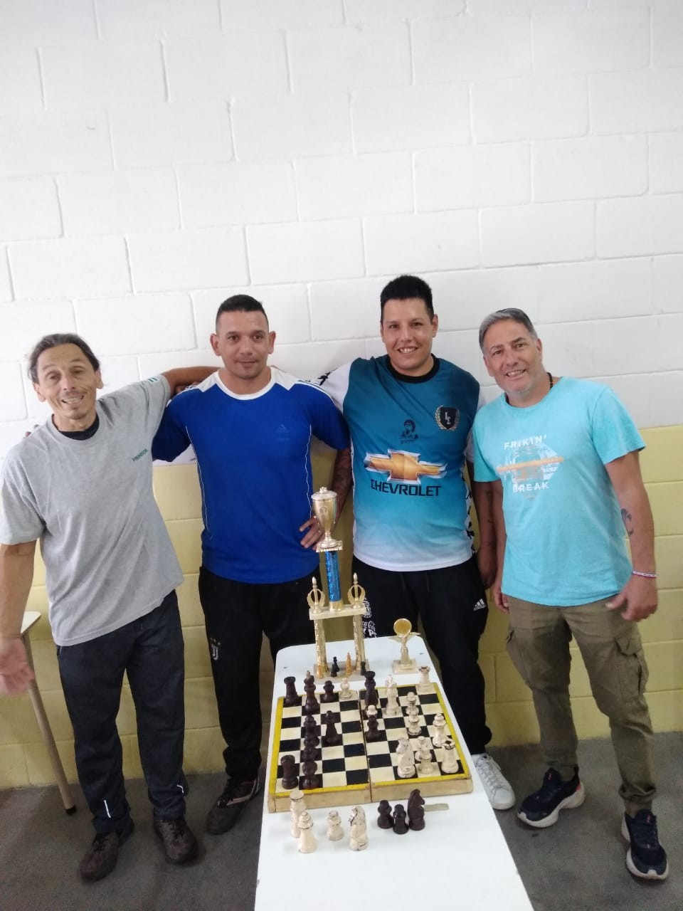 Exitoso grandprix de ajedrez en la Unidad 38