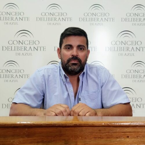 Lucero, un representante del negacionismo en el Concejo Deliberante de Azul