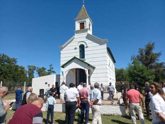 Reabrieron la histórica capilla que funciona en la cárcel de General Alvear