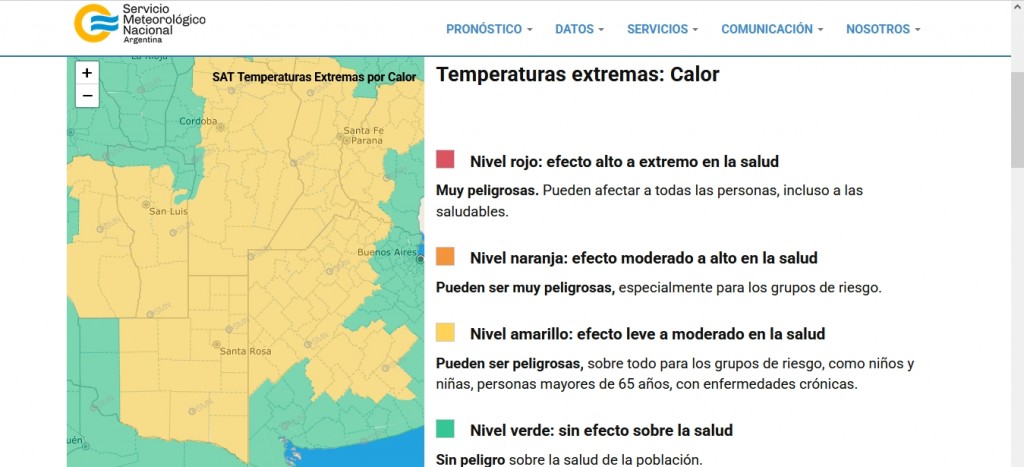 Olavarría y la región dentro del alerta amarillo por altas temperaturas