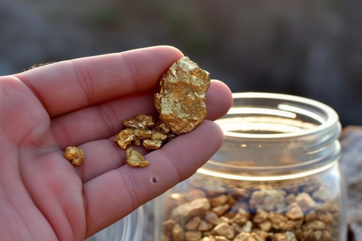 Enterró un frasco con oro en el patio de su casa y se lo robaron 