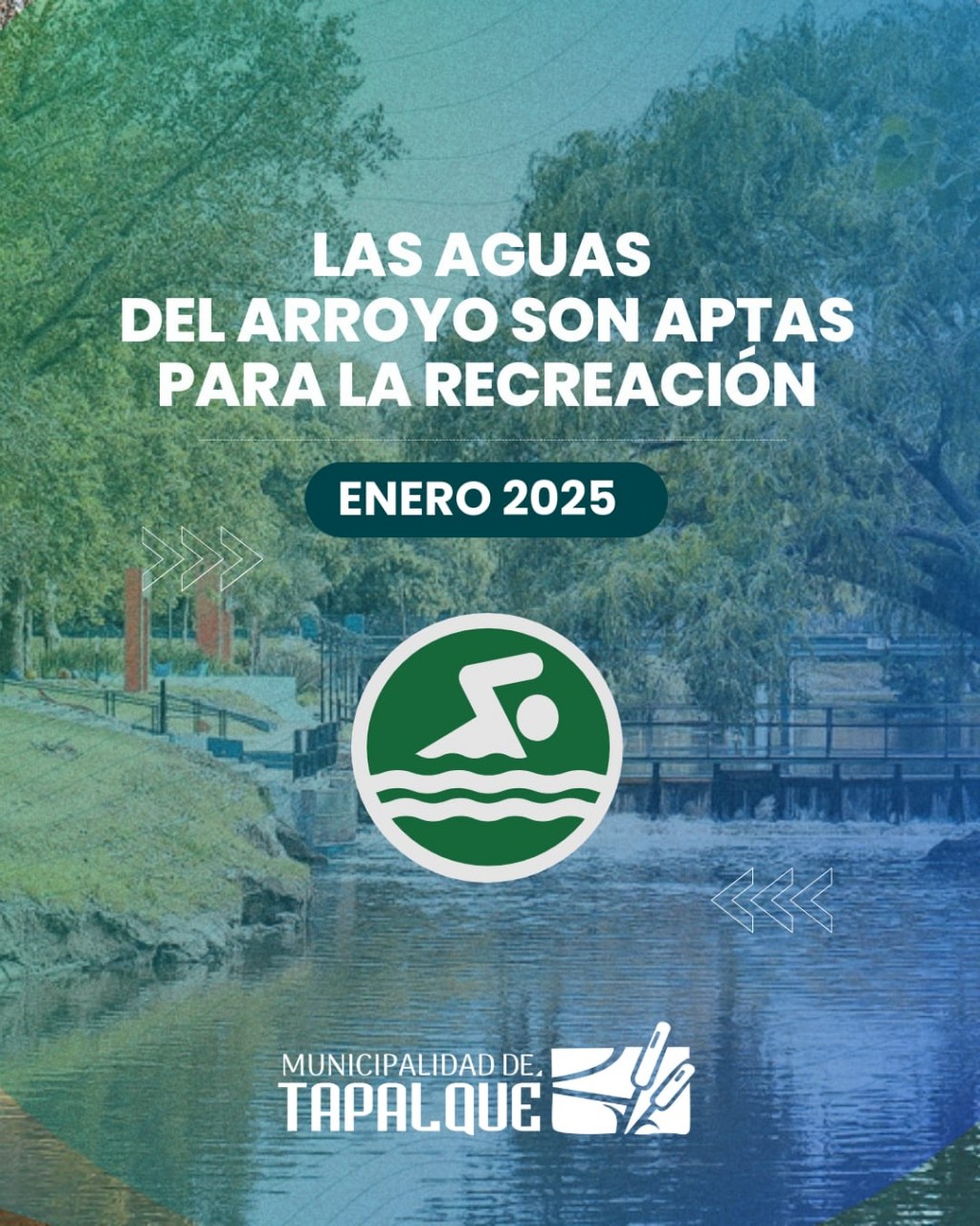 Tapalqué confirma aguas aptas para uso recreativo