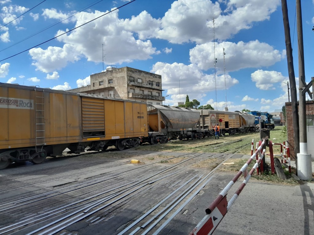 Tránsito interrumpido por la rotura de la locomotora de un tren