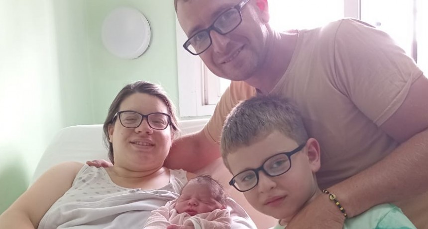 Francesca, la primera bebé del 2025