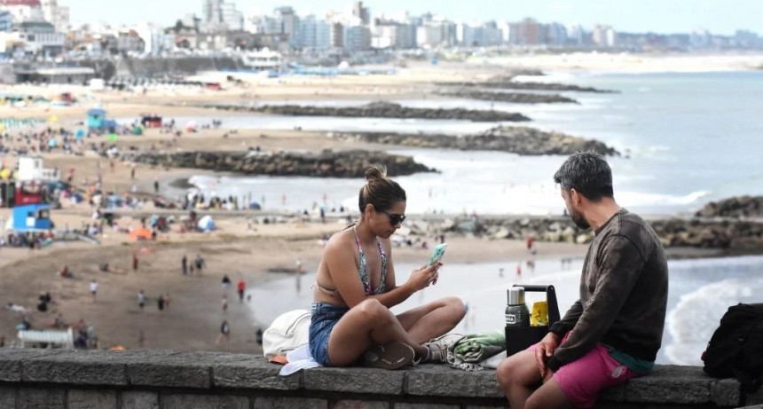 Mar del Plata: la ocupación ronda el 65%, a pesar de que el tiempo no acompaña