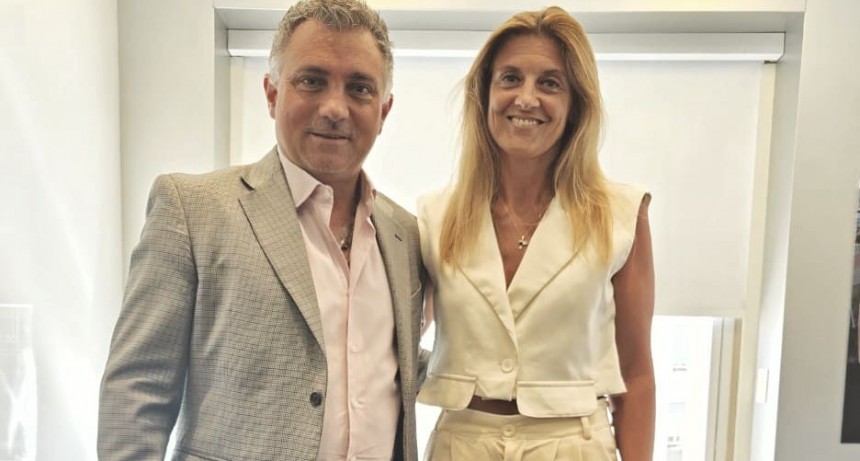 Arouxet se reunió con el presidente de La Libertad Avanza en la Provincia, de cara a las elecciones