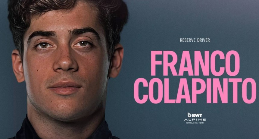 Franco Colapinto estará en la Fórmula 1 2025