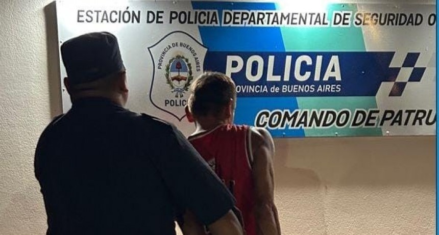 Violó restricción de acercamiento, hirió a un familiar y quedó aprehendido