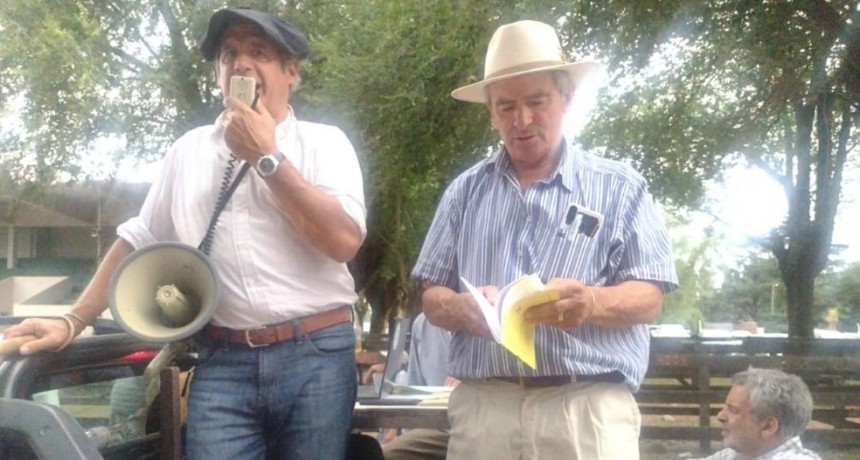 Se realizó el primer remate 2025 de la firma Alzaga Unzué y Cía junto a Mario Esnal en Olavarría