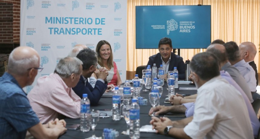 El Ministro de Transporte se reunió con empresarios y llamó a “buscar un equilibrio que proteja a los usuarios”