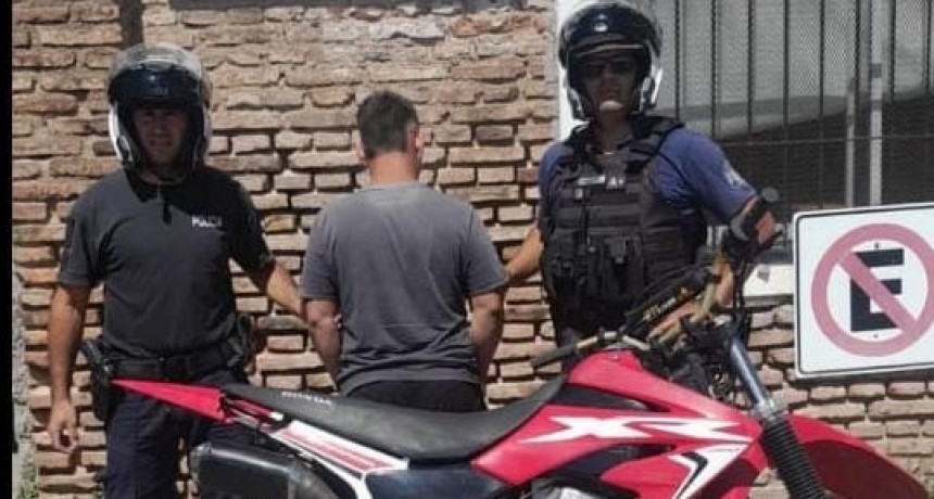 Aprehendieron a un joven por circular en una moto con el motor adulterado