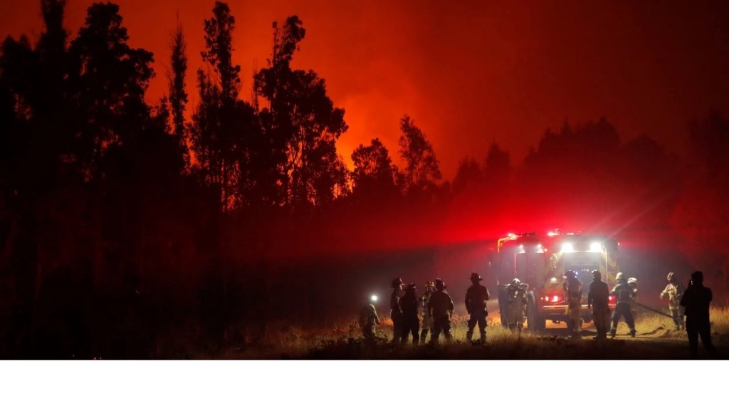 Incendios forestales en Chile: sube a 24 la cifra de muertos 