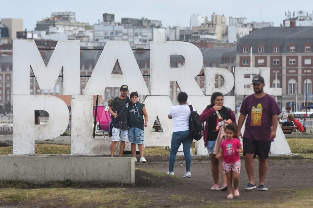 Mar del Plata: en enero llegaron a la ciudad 1,7% menos de turistas que en 2024