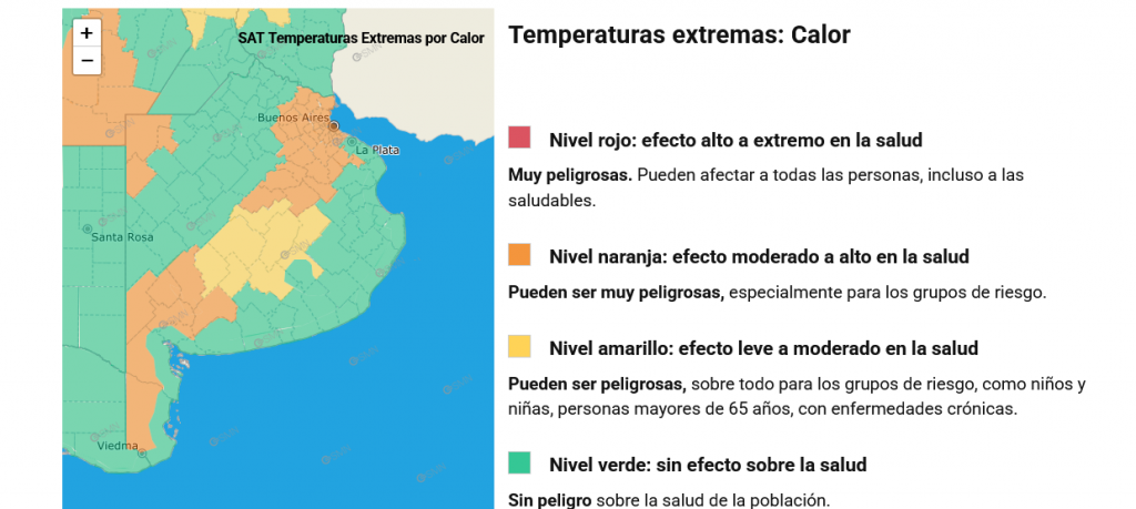 Continúa, por un día, el alerta amarillo por altas temperaturas