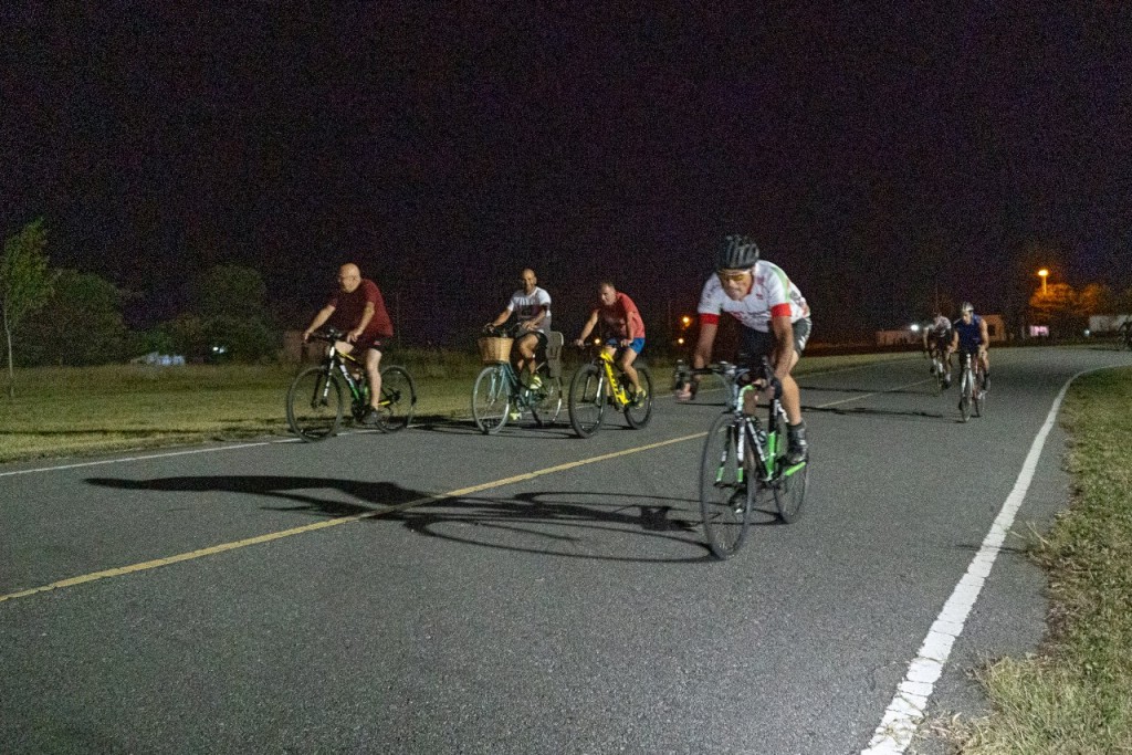 Benito Juárez: se inauguró la luminaria en la Pista Municipal de Ciclismo