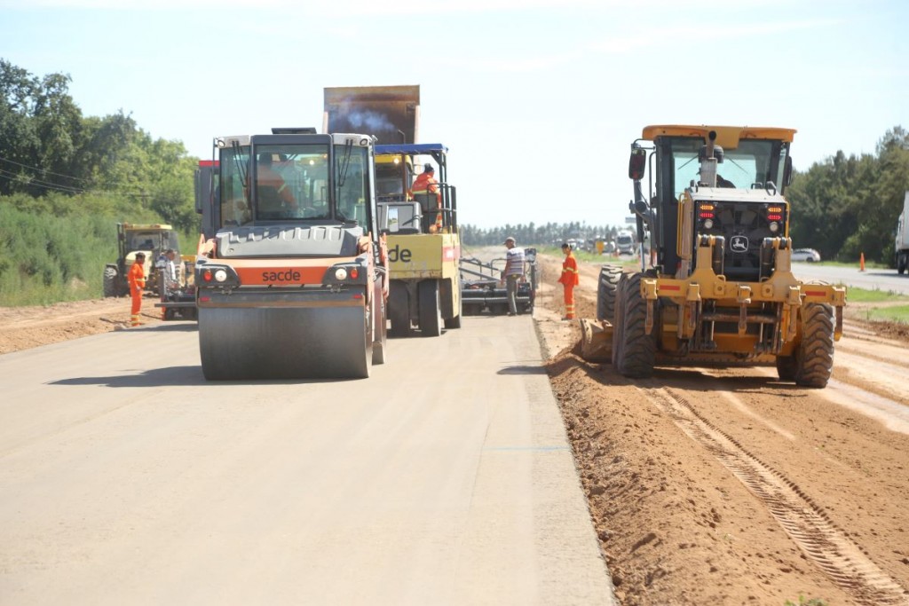 Vialidad Nacional pide precaución por obras en la Ruta 3 entre Gorchs y Monte