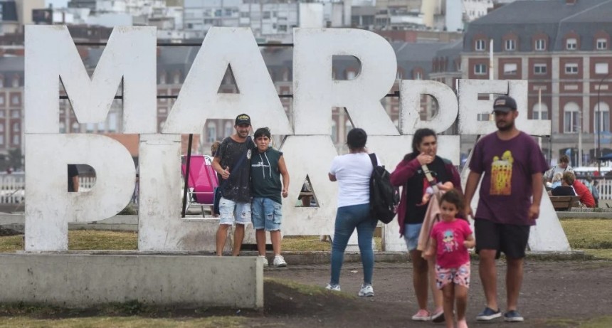 Mar del Plata: en enero llegaron a la ciudad 1,7% menos de turistas que en 2024