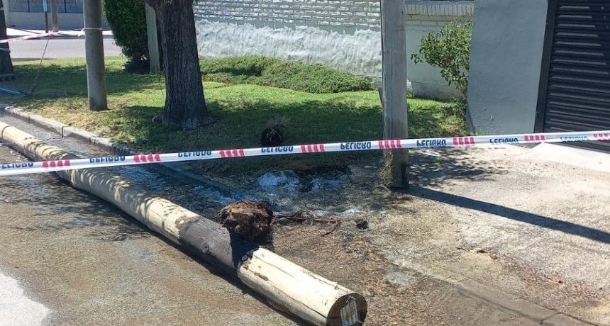 Continúa reparación de Obras Sanitarias, tras rotura de caño de agua