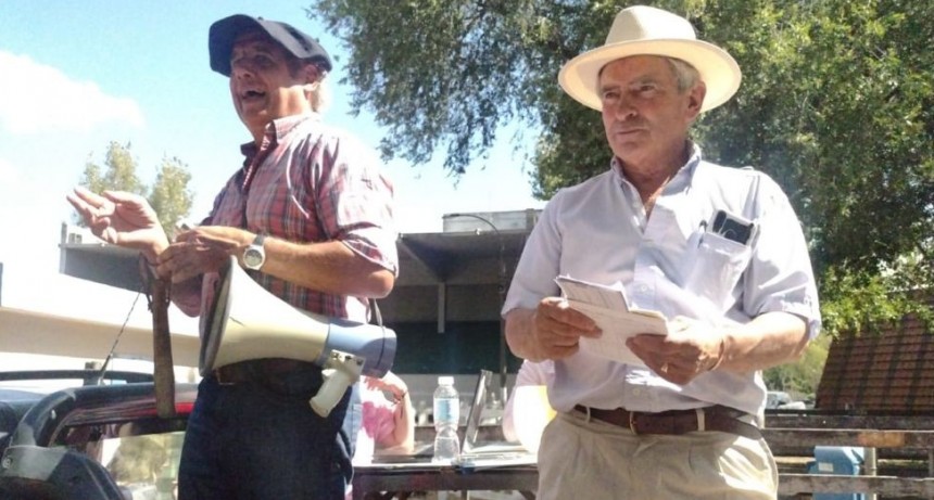 Remate Álzaga Unzué y Cía S.A. junto a Mario Esnal en Olavarría