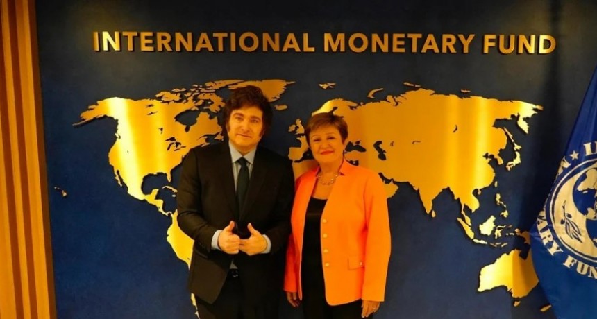 Buscando avanzar en un nuevo acuerdo con el FMI, Milei se reunió con Kristalina Georgieva