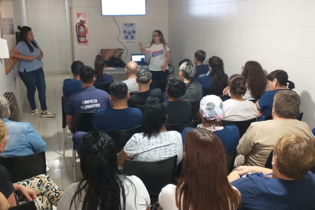Ley Micaela en Salud: Comenzaron los encuentros con personal del Hospital Municipal