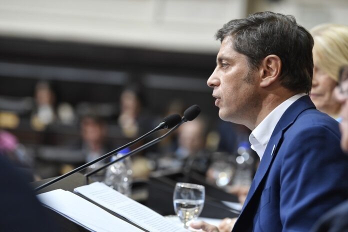 Kicillof abrió las sesiones ordinarias de la Legislatura Provincial