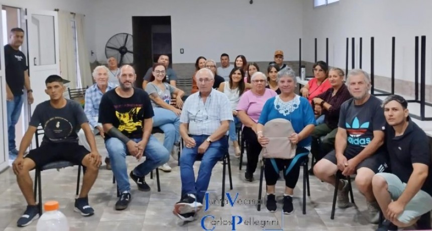 Barrio Carlos Pellegrini: Luciano Acuña sigue al frente de la Junta Vecinal