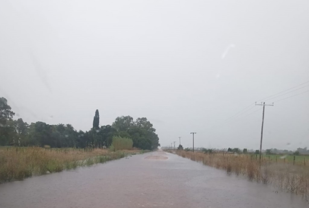 El temporal causó daños en el sistema eléctrico rural