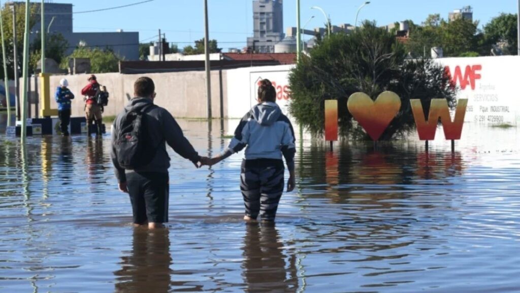 Veteranos reúnen donaciones para Bahía Blanca 