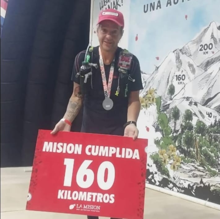 Misión cumplida: “Es una carrera de autosuficiencia, este año me anime a los 160 km”