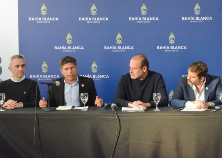 Provincia anunció inversión de $273.000 millones para Bahía Blanca