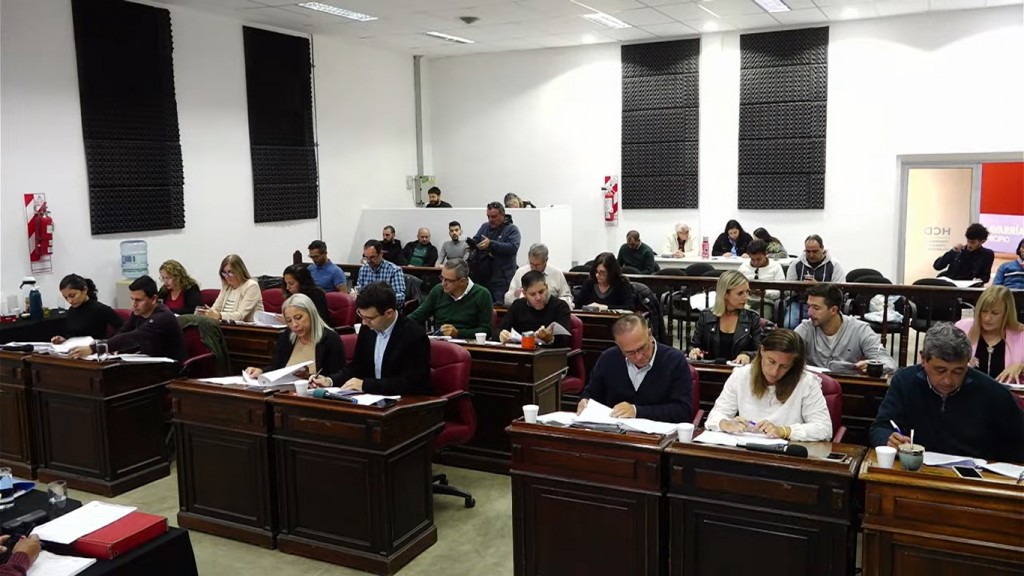 Sesionó el Concejo Deliberante y aprobó cinco ordenanzas del Ejecutivo