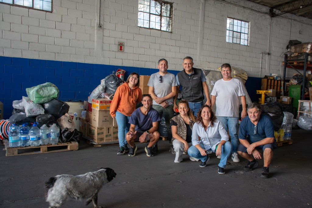 La UCR de Olavarría llevó adelante una exitosa Campaña Solidaria por Bahía Blanca 