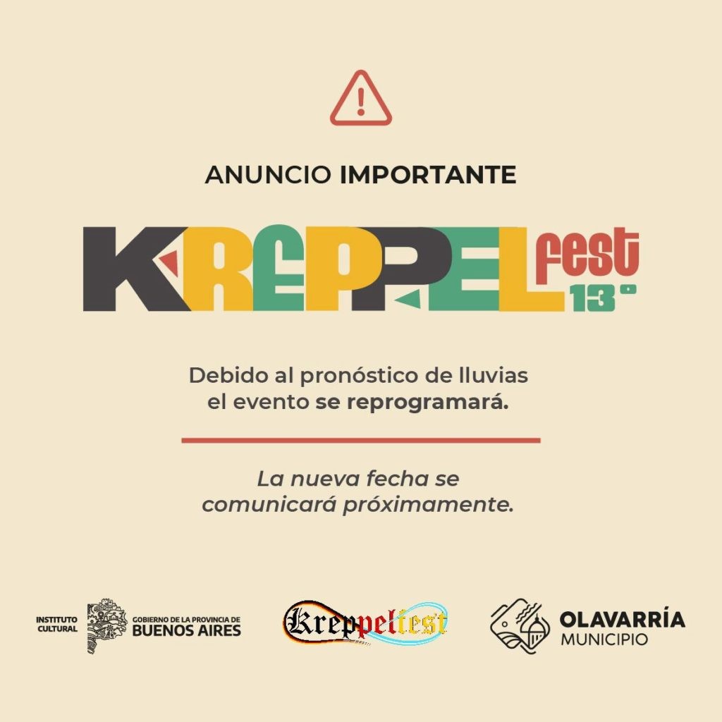 Suspendieron la Kreppelfest por los anuncios de mal tiempo