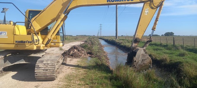 Informe Caminos Rurales: 'El agua de las cuatro cuencas que integran el partido se escurrió rápidamente'