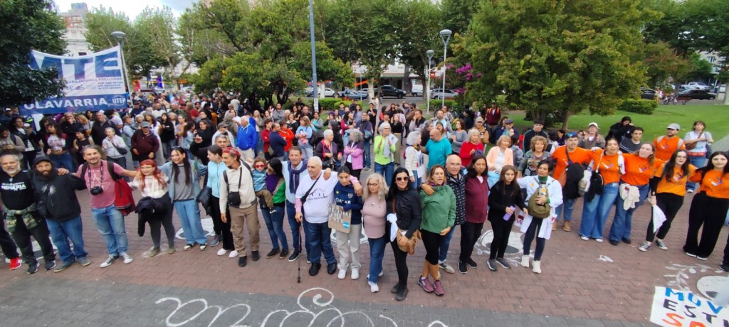 Multitudinaria movilización en Olavarría