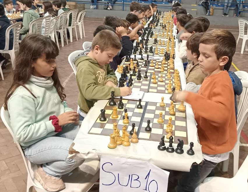 Ajedrez: destacada participación olavarriense en la 2° fecha del Gran Prix Infantil del Centro de la Provincia