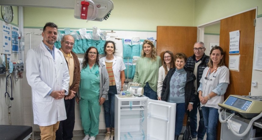 Nueva entrega de elementos al Hospital, por parte de la Cooperadora