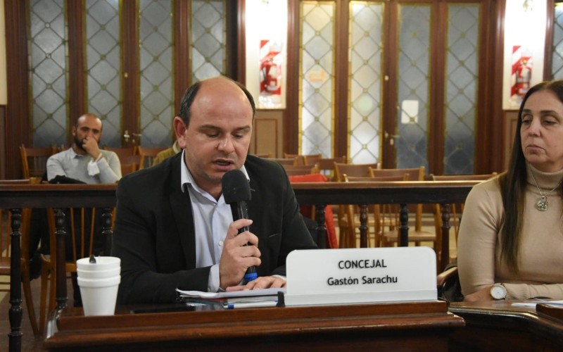 Gastón Sarachu: ‘No hay inversión pública que respalde un proyecto nuevo para el Partido de Olavarría’
