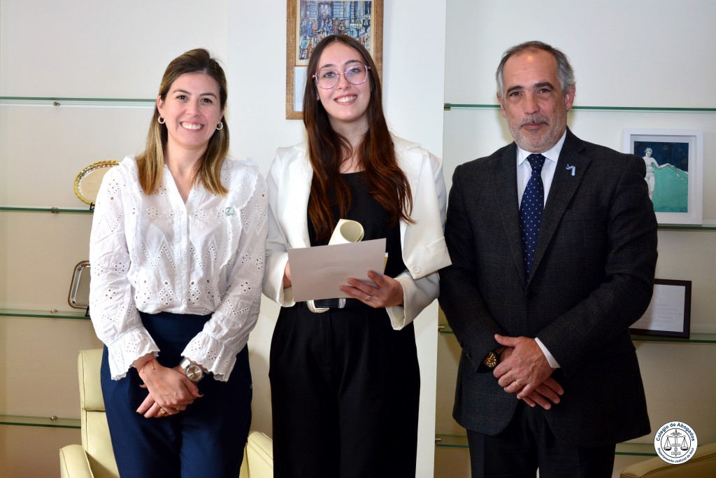 Nueva matriculada en el Colegio de Abogados Departamental de Azul