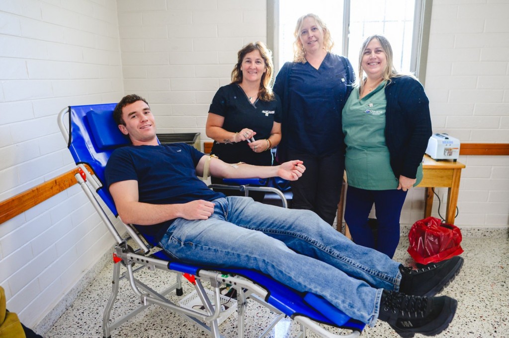 Hemoterapia desarrolló una nueva colecta externa de sangre de donantes voluntarios