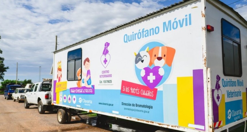 El Quirófano Veterinario Móvil atenderá en los barrios Santa Isabel y El Progreso