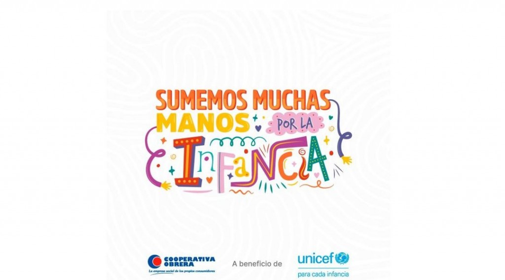 'Sumemos Muchas Manos por la Infancia' de 'La Coope' recaudó $34.501.057 para UNICEF