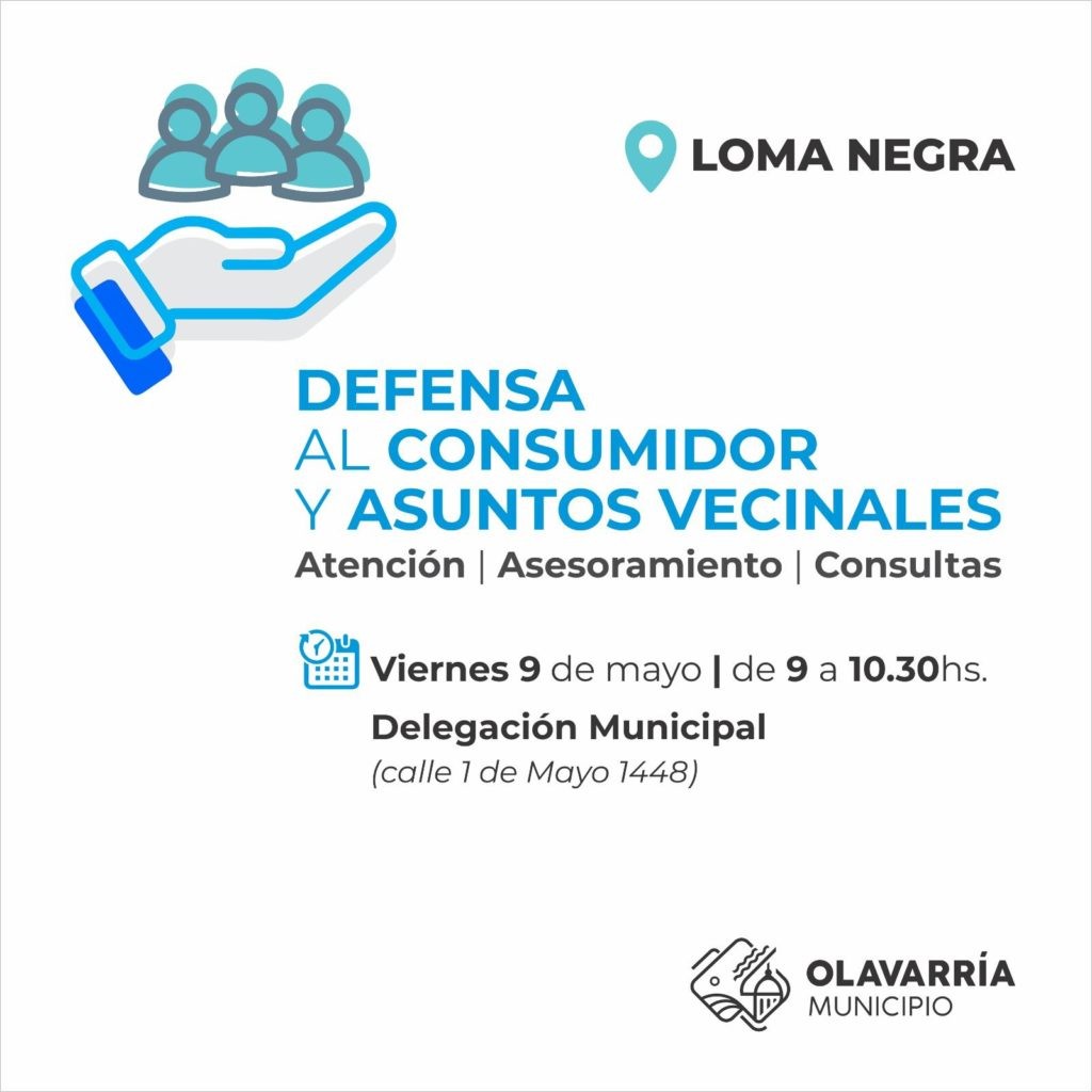 Defensa al Consumidor atenderá en Loma Negra