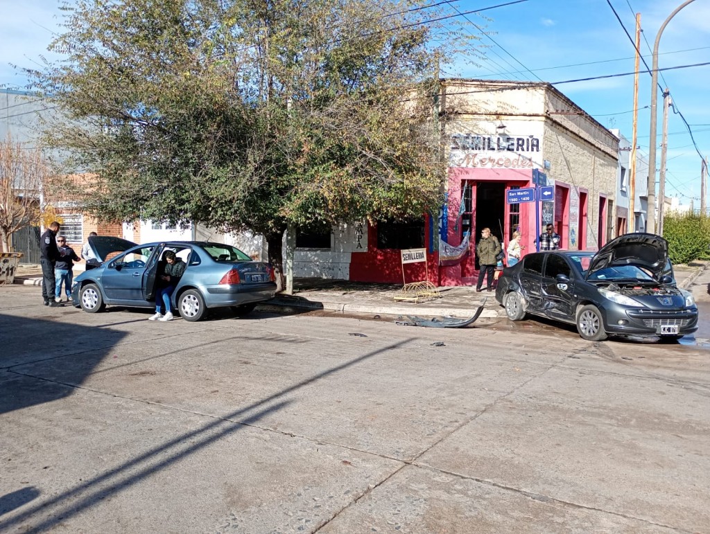 Choque dejó una persona herida este miércoles