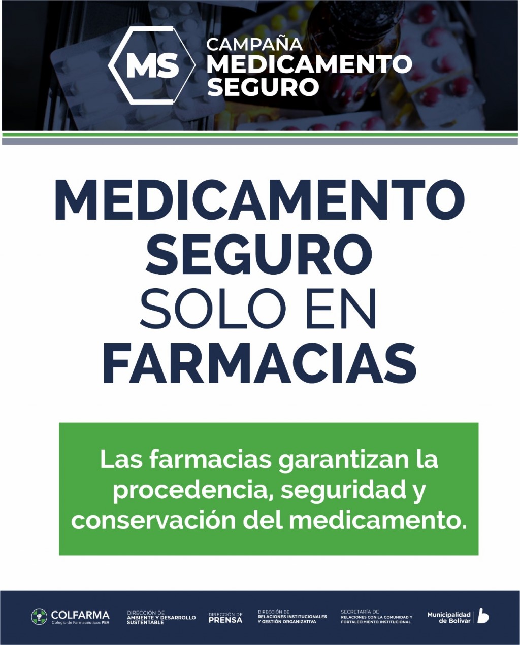 Bolívar: lanzaron la campaña 